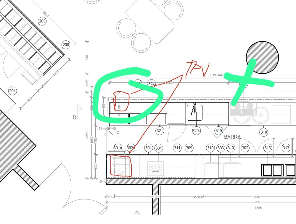 plano de una instalación