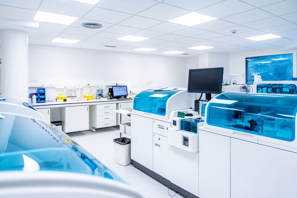 zona de laboratorio